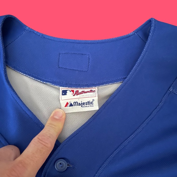 Chicago Cubs Official GameDay Jersey by Majestic: MLB Apparel: Cubbies Baseball - Picture 3 of 5